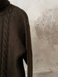 new wool turtleneck brown