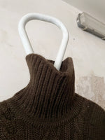 new wool turtleneck brown