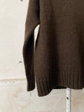 new wool turtleneck brown