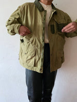 90s europa game jacket with detachable sleeve
