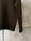 new wool turtleneck brown