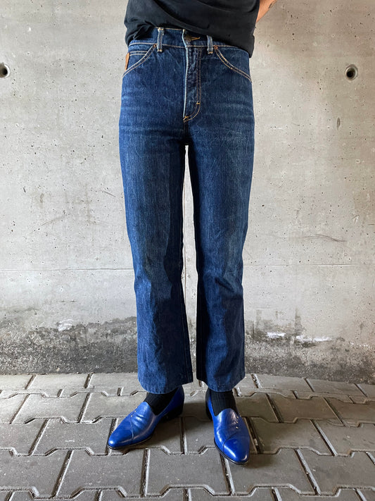 1980's italy denim trousers