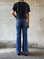 1980's italy denim trouser.