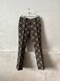 70's dead stock jacquard trouser