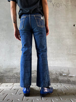 1980's italy denim trouser.