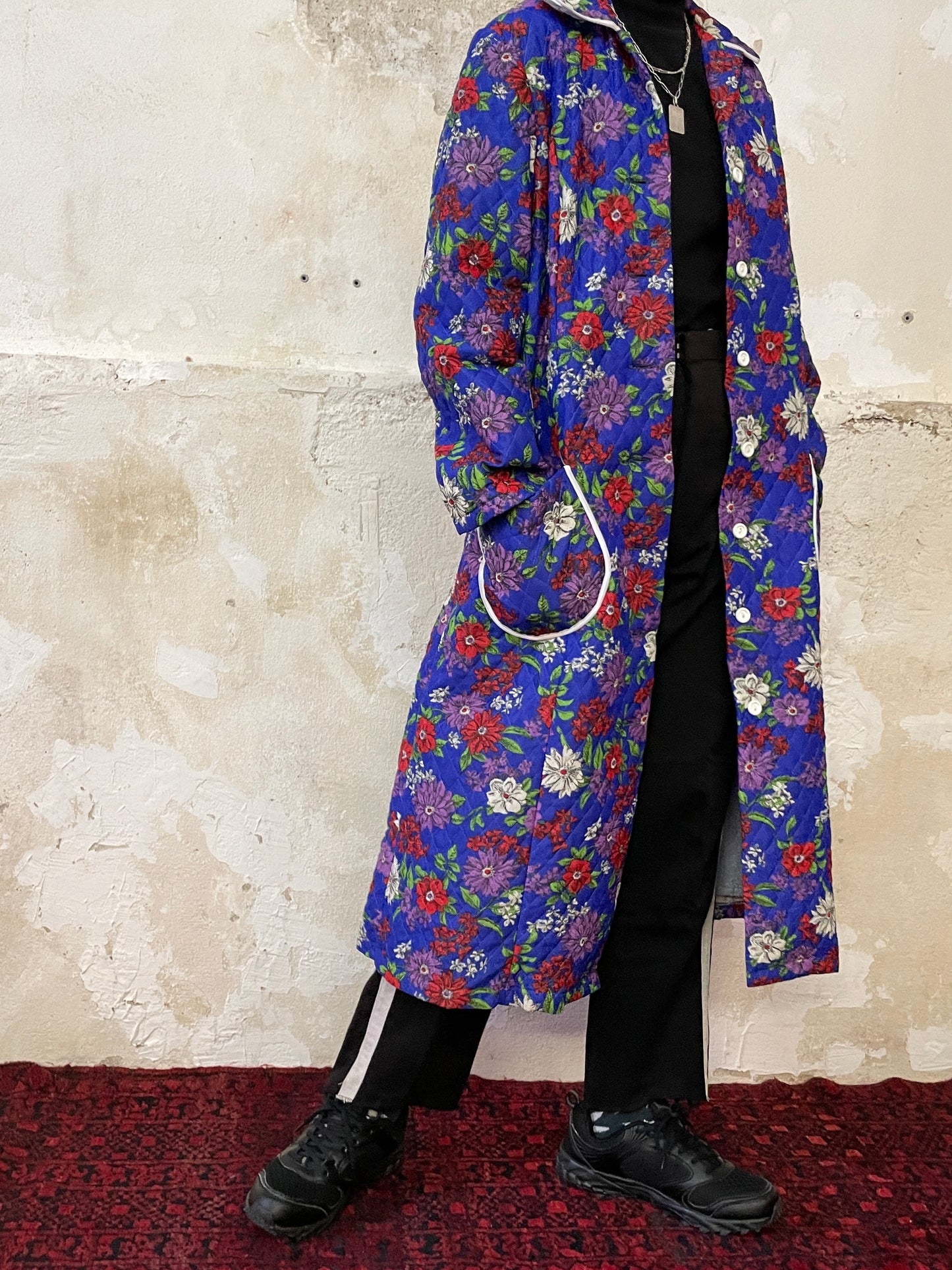 vintage handmade quilting jacket