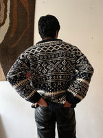 icestar from iceland. hand knitted wool jumper.