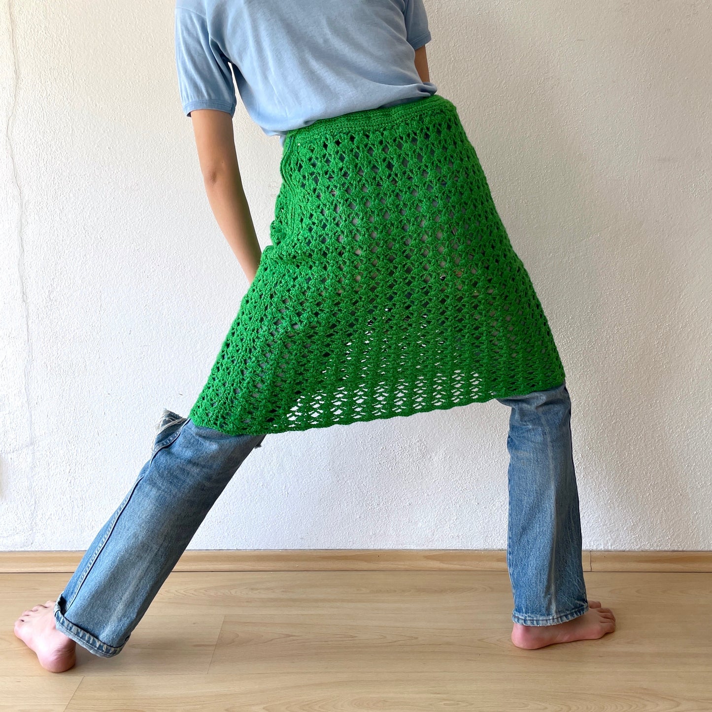 Hand made crochet skirt