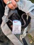 Nike 2002's gray rucksack with hoodie. Dead stock