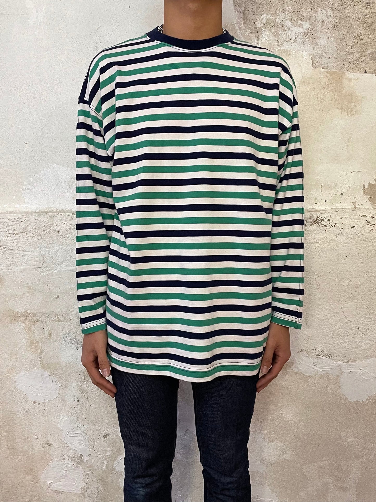 90s Stripe L/S tee