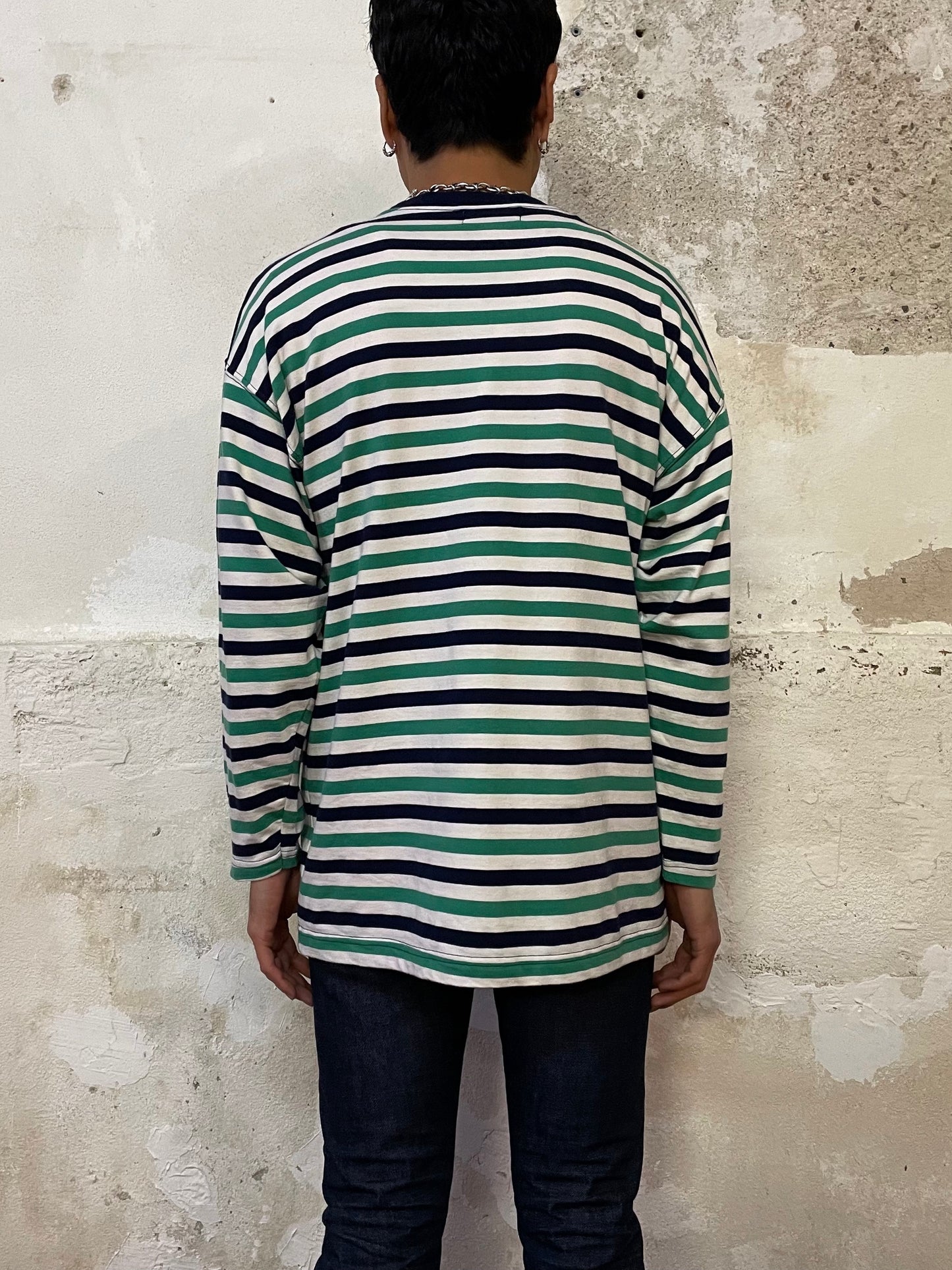 90s Stripe L/S tee