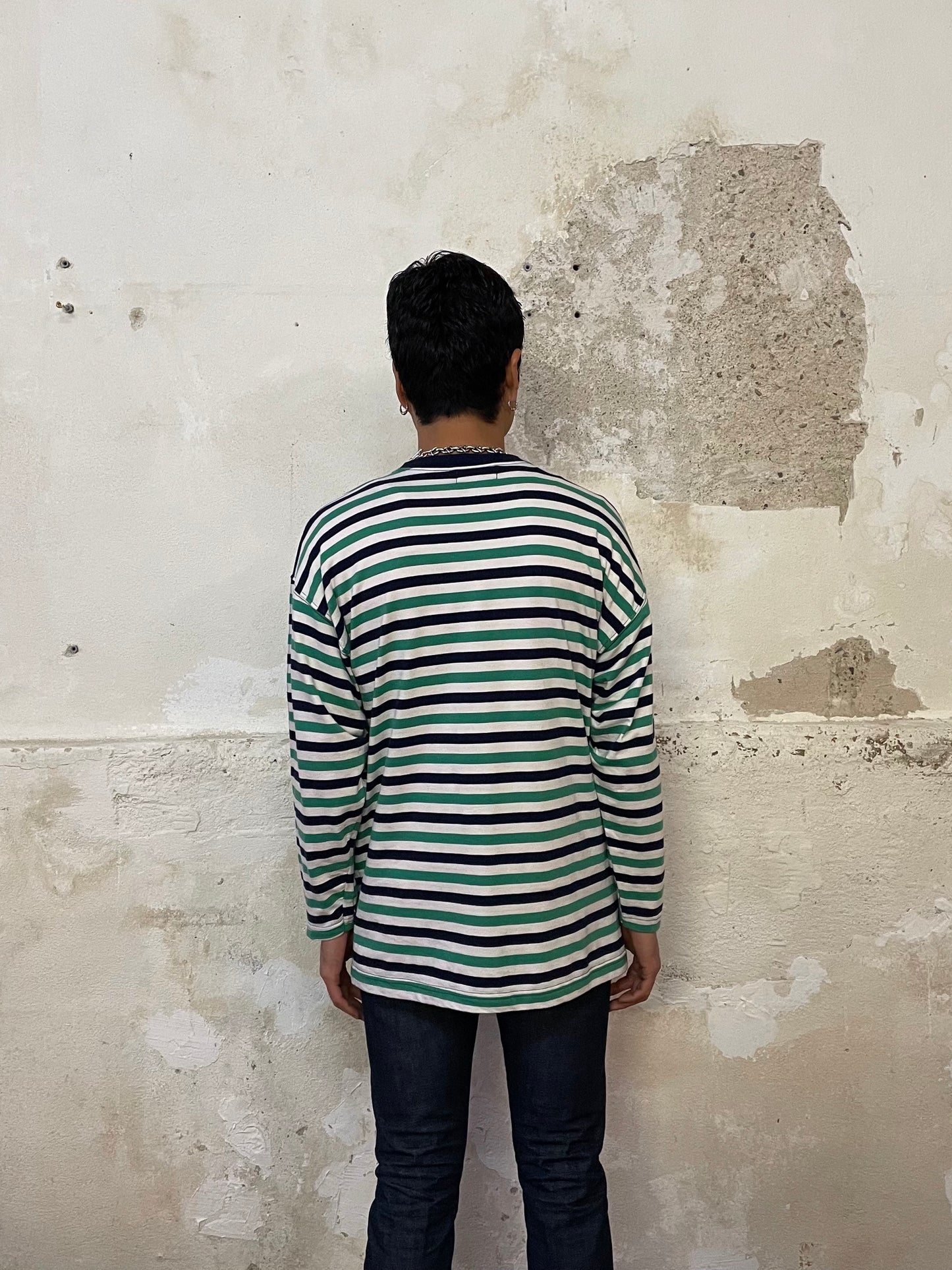 90s Stripe L/S tee