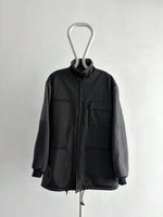 Unknown rubber and fleece jkt.