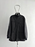 Unknown rubber and fleece jkt.