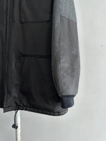 Unknown rubber and fleece jkt.