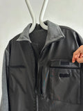 Unknown rubber and fleece jkt.