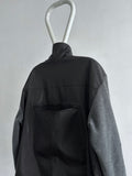 Unknown rubber and fleece jkt.