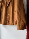 beautiful champagne gold jacket , 1970s germany work