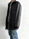 Unknown rubber and fleece jkt.