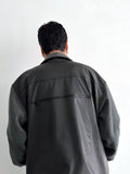 Unknown rubber and fleece jkt.