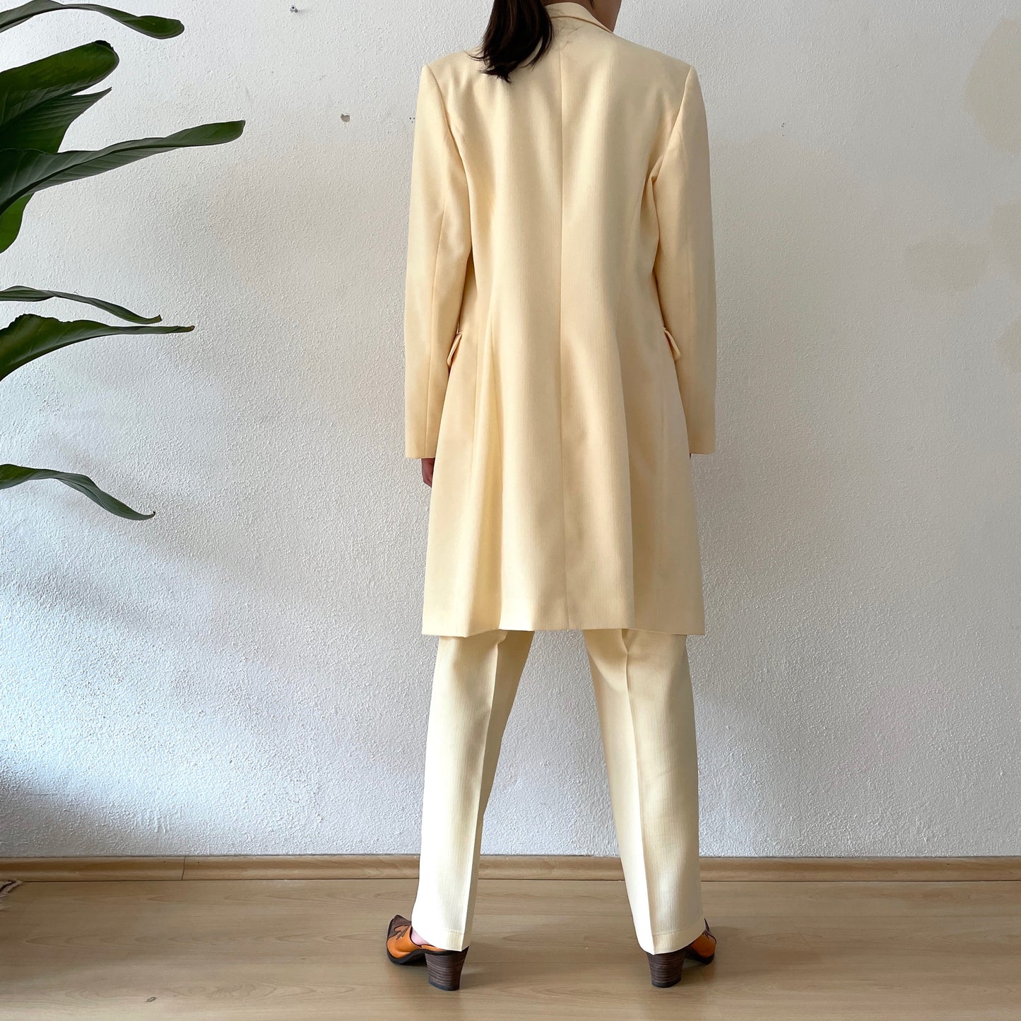 2pc midi length jacket & slacks