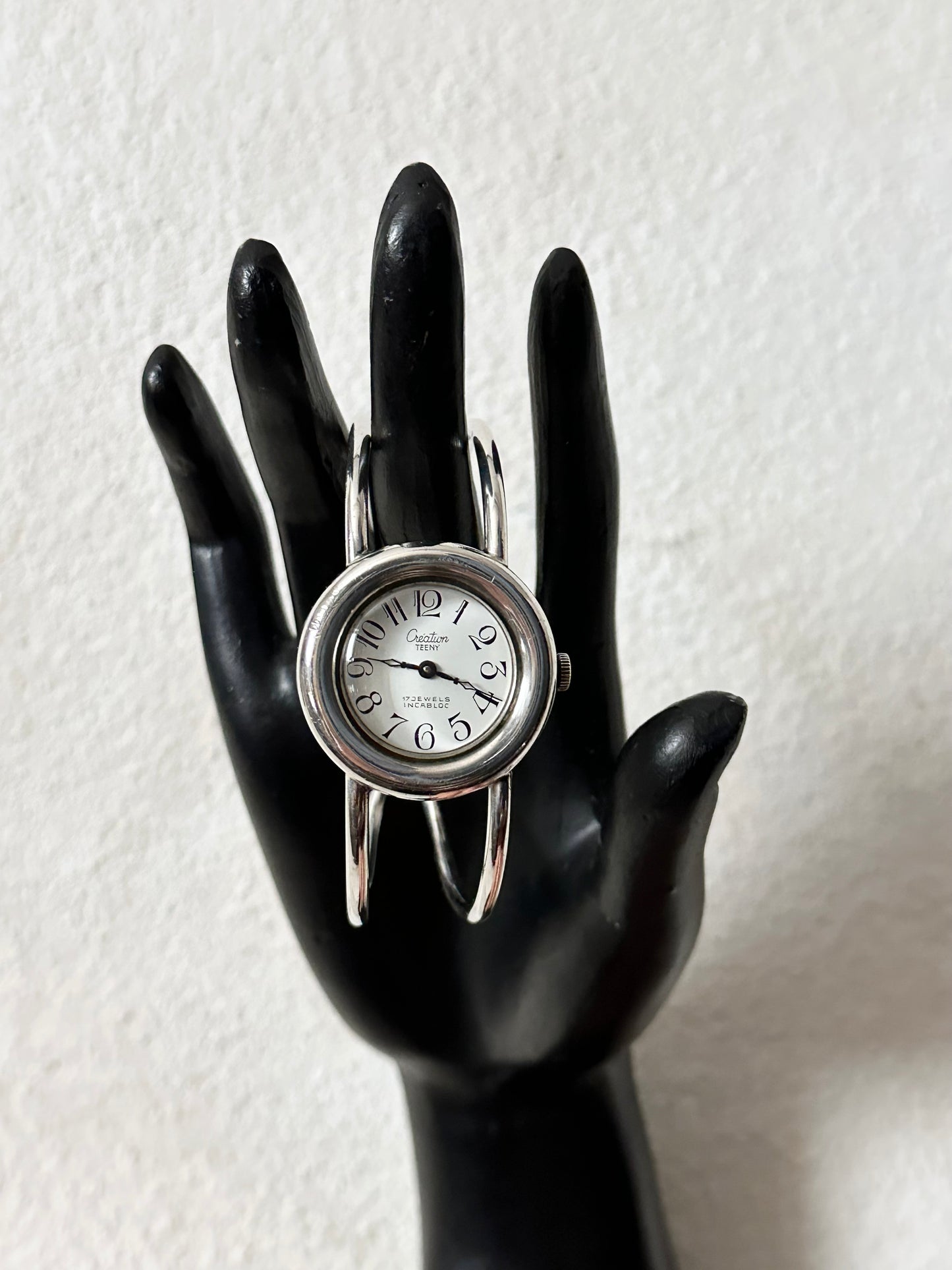 70s Creation Teeny silver watch