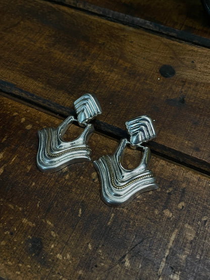 vintage silver 925 earrings from mexico