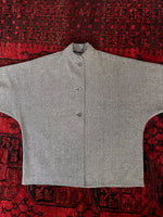 Wool Herringbone shirt. Hand made.