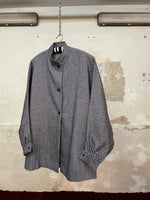 Wool Herringbone shirt. Hand made.