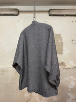 Wool Herringbone shirt. Hand made.