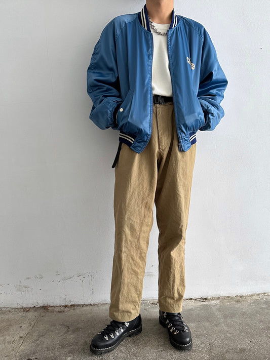 Vintage Chevignon nylon bomber.