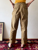 Vintage czech military side  button trouser