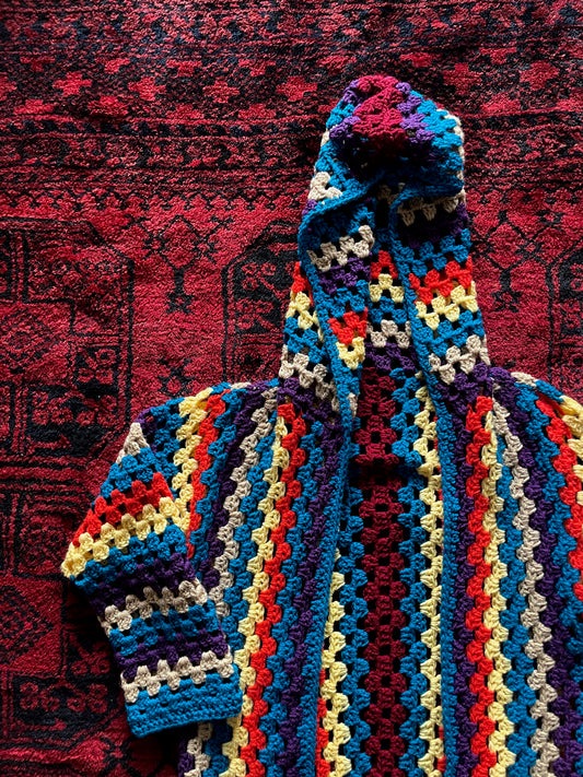 granny hand crochet gown