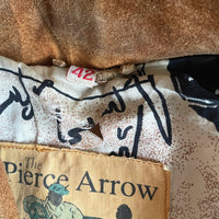 'The Pierce Arrow' suède riders jacket