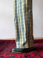 80s five pockets trouser made in Italy - yellow