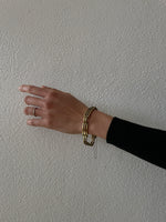 French vintage brass bracelet