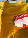 1970's Dead stock Levis Flare trouser