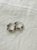 silver 925 various tribal hoop earrings