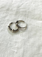 silver 925 various tribal hoop earrings