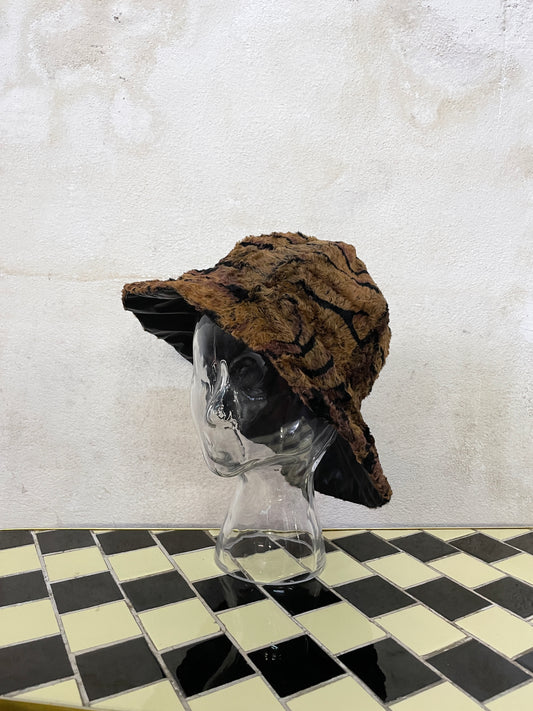 animal reversible hat