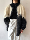 long hair mohair mix jumper