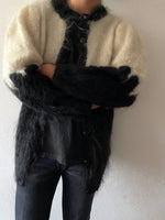 long hair mohair mix jumper