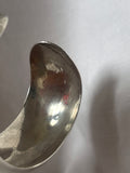 unknown silver chubby bangle