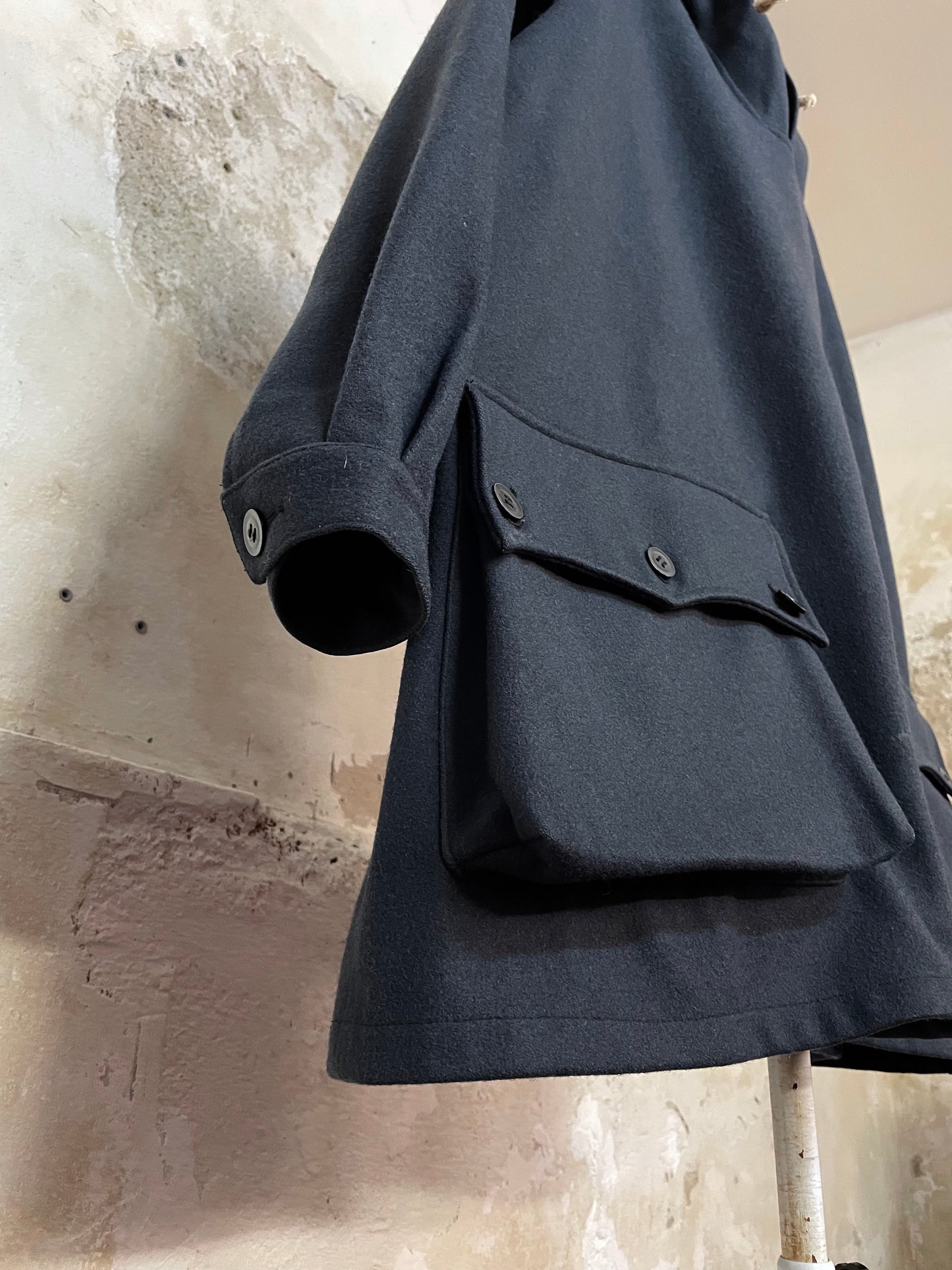 Amazing wool parka inspired by Swedish military.