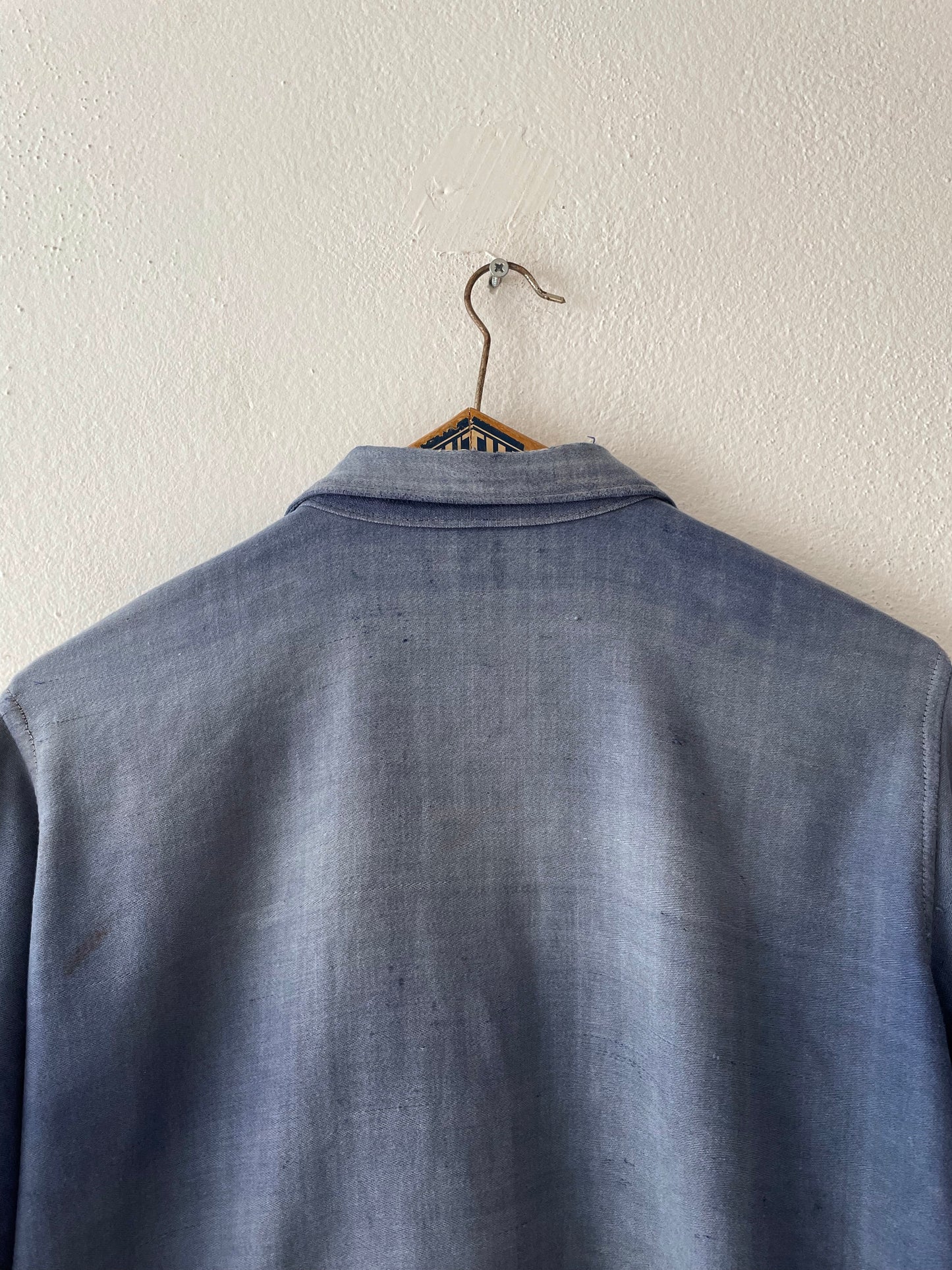 Vintage blue de moleskin tracker jacket