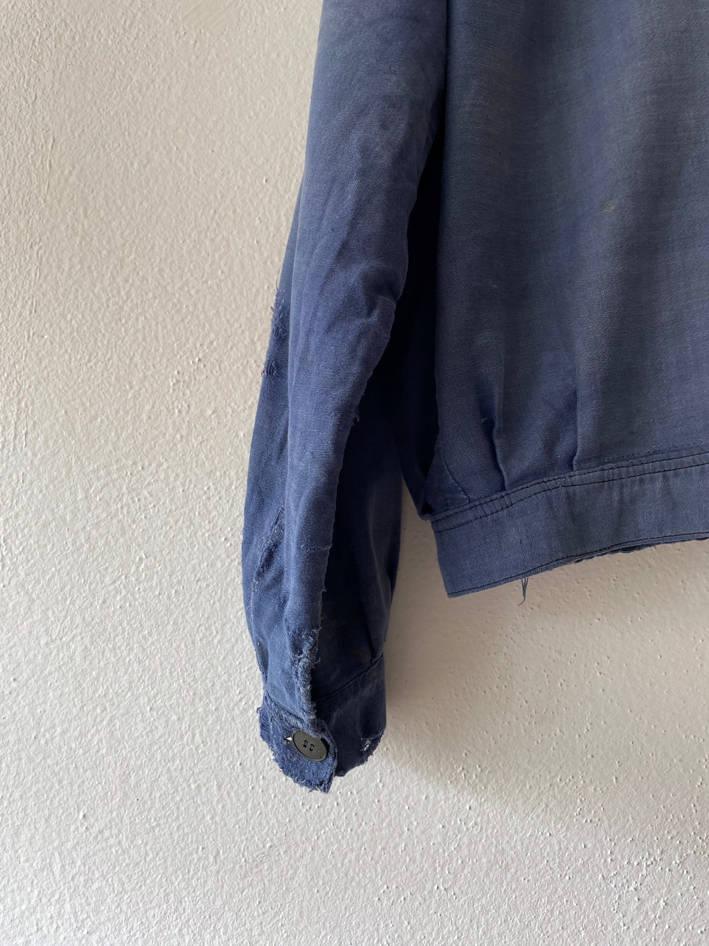 Vintage blue de moleskin tracker jacket