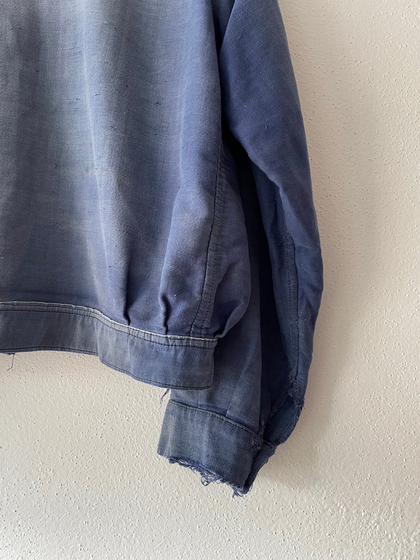 Vintage blue de moleskin tracker jacket