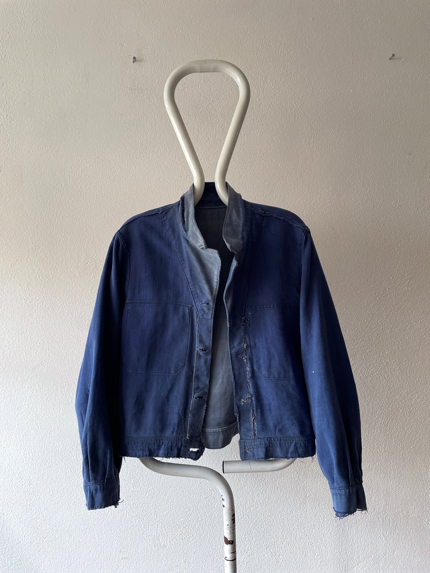 Vintage blue de moleskin tracker jacket