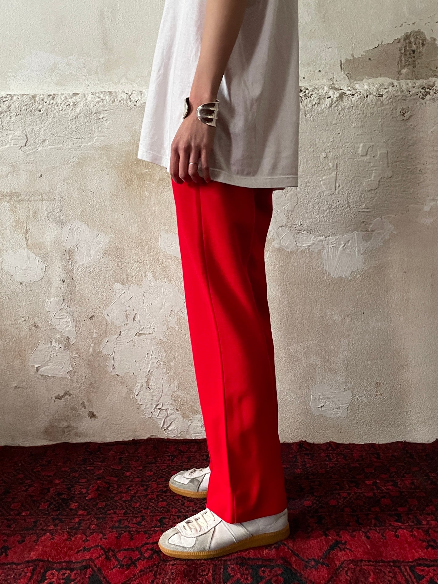 70's red slacks