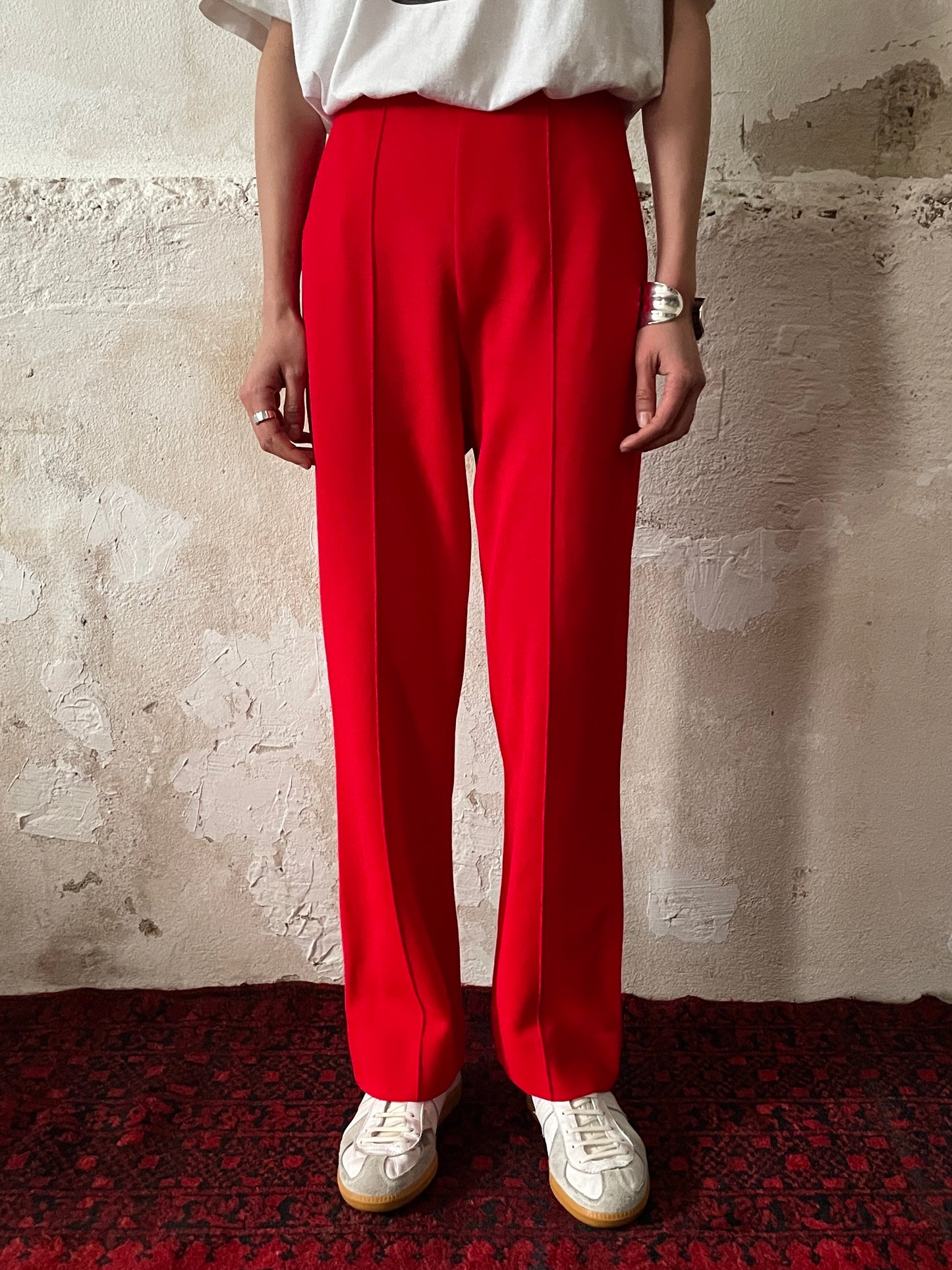 70's red slacks